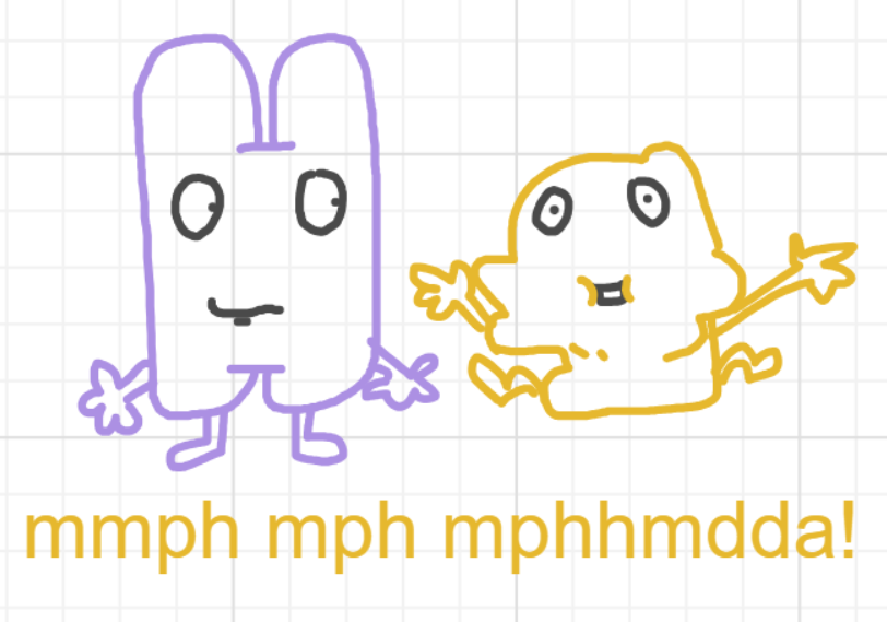 A panel from What's The Point, episode five of the Board Boards object show by Furretwalk/WalkingFurret.